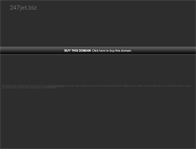 Tablet Screenshot of 247jet.biz